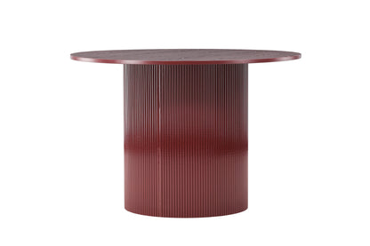 Lenox rundt spisebord - Ø110 cm - bordeaux - billede 8