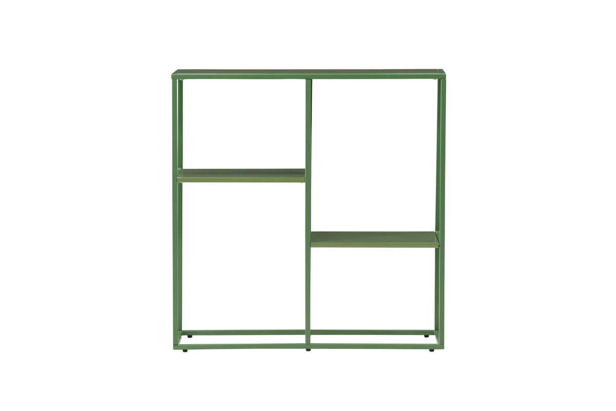 Staal Reol 80x 26 x 80 Grøn
