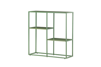 Staal Reol 80x 26 x 80 Grøn