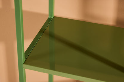 Staal Reol 80x 26 x 80 Grøn