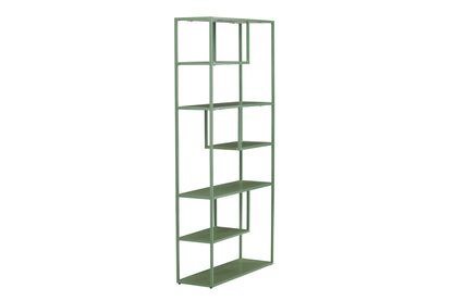 Staal Reol 80 x 26 x 164 Grøn