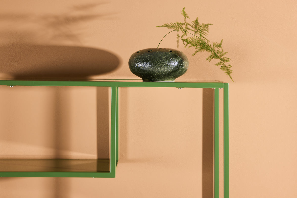 Staal Reol 80 x 26 x 164 Grøn