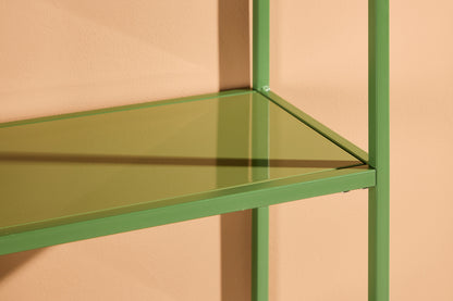 Staal Reol 80 x 26 x 164 Grøn
