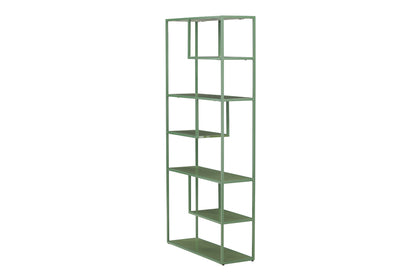 Staal Reol 80 x 26 x 164 Grøn