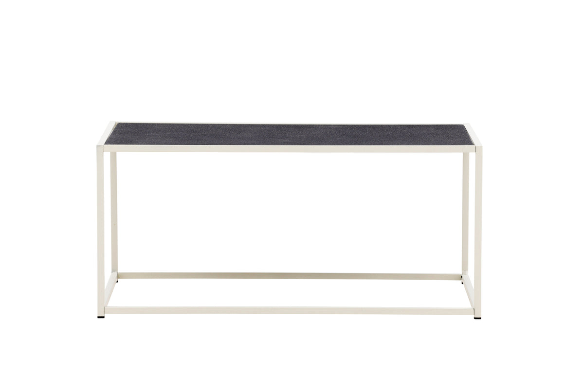 Siaton sofabord - 110 × 60 cm - beige, grå - billede 1