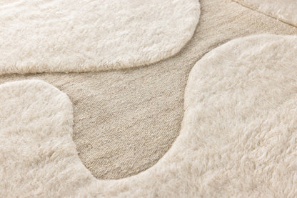 Boone gulvtæppe - 230 × 160 cm - beige - billede 4