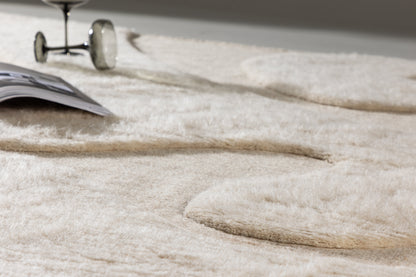 Boone gulvtæppe - 230 × 160 cm - beige - billede 6