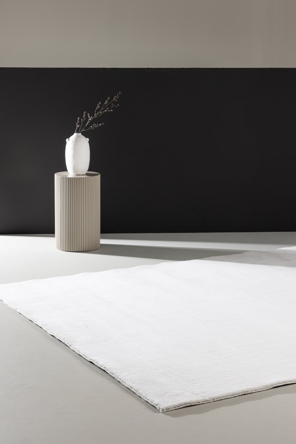 Nixie gulvtæppe - 290 × 200 cm - hvid - billede 7