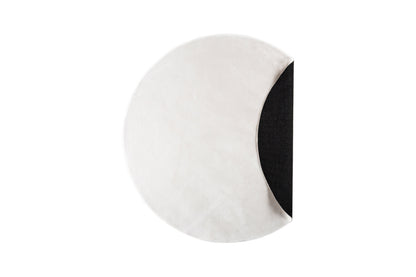 Nixie gulvtæppe - Ø200 cm - hvid - billede 2