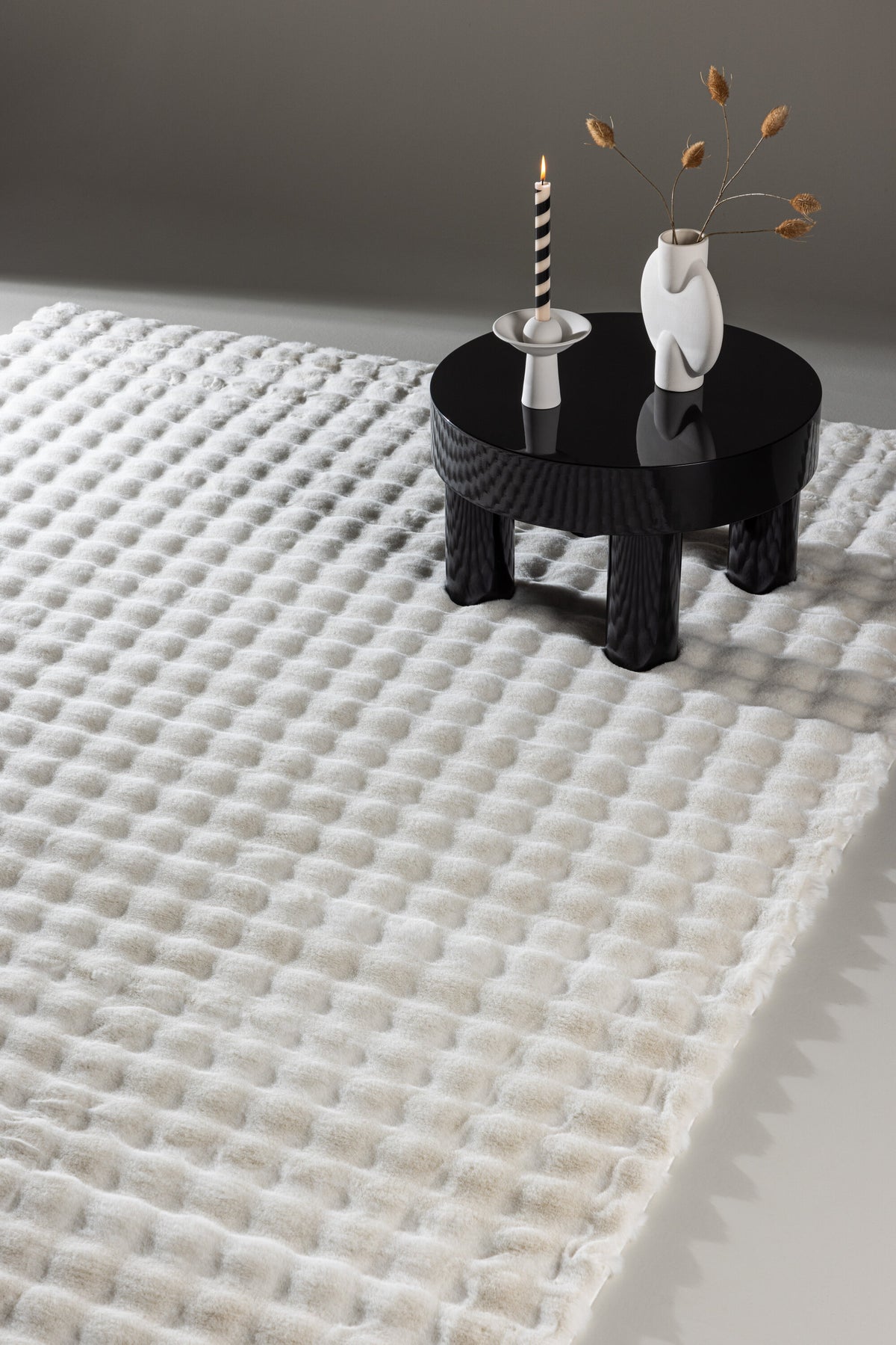 Novis gulvtæppe - 290 × 200 cm - hvid - billede 7