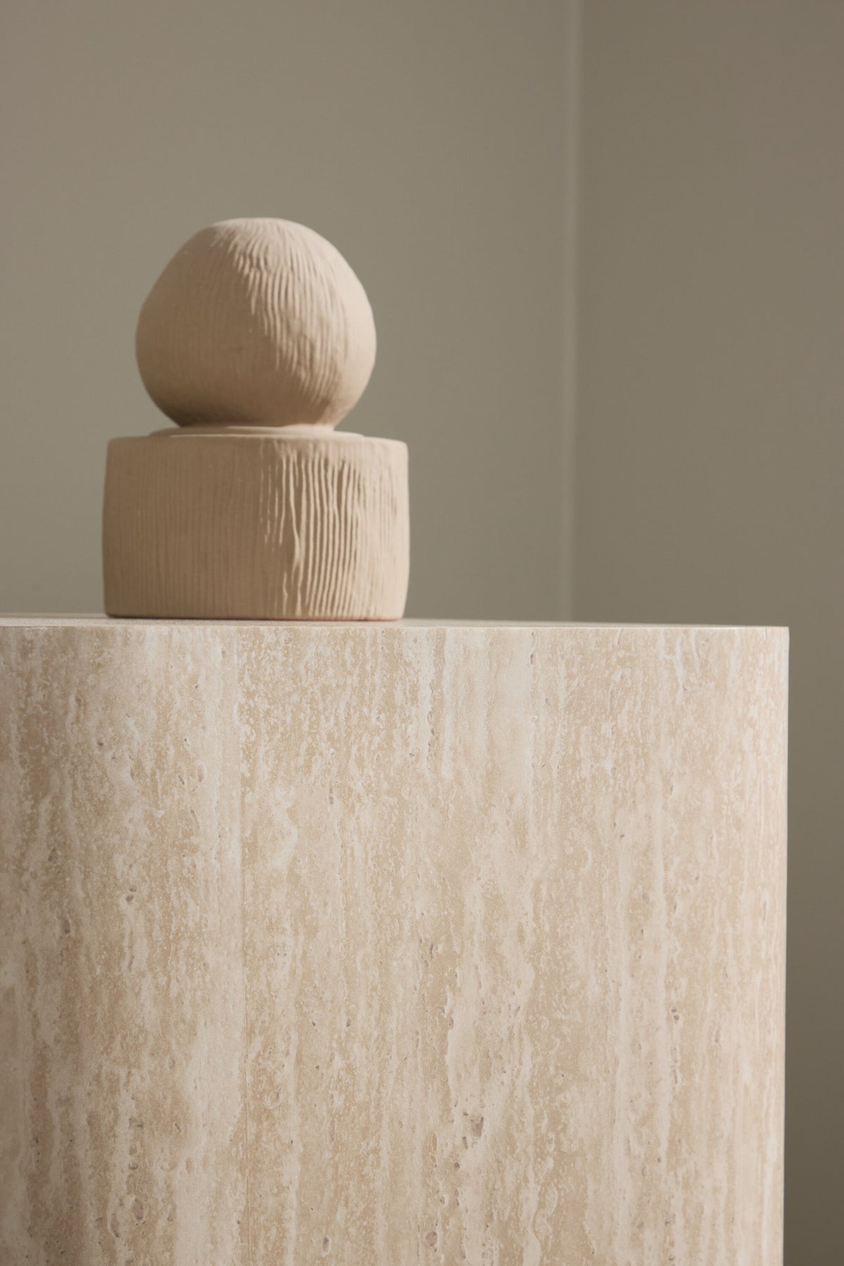 Klirou sidebord - 40 × 40 cm - beige - billede 19