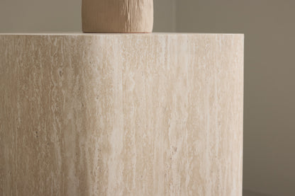 Klirou sidebord - 40 × 40 cm - beige - billede 15