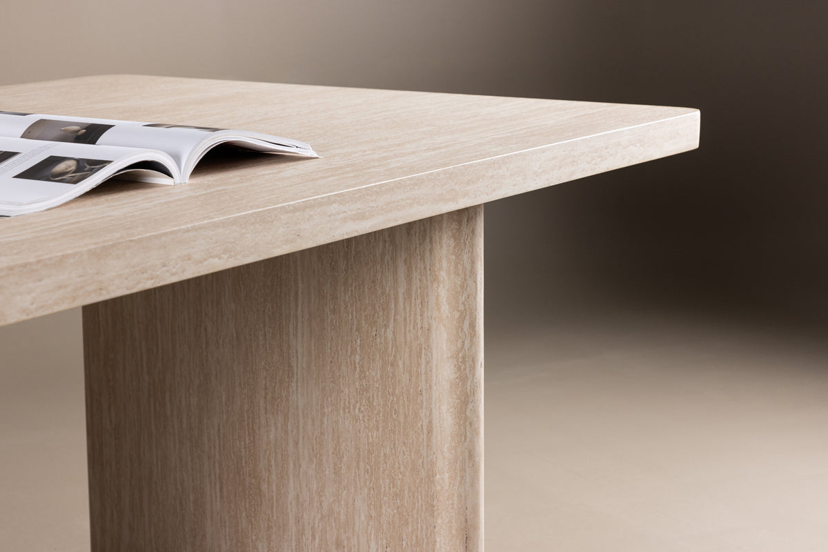 Skagen spisebord - 240 × 100 cm - beige - billede 17