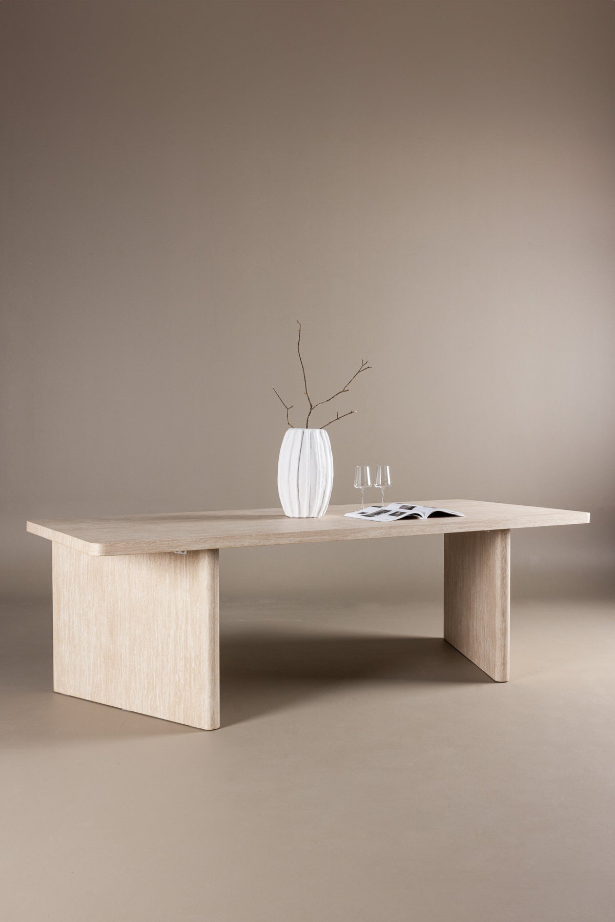 Skagen spisebord - 240 × 100 cm - beige - billede 18