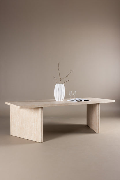 Skagen spisebord - 240 × 100 cm - beige - billede 18