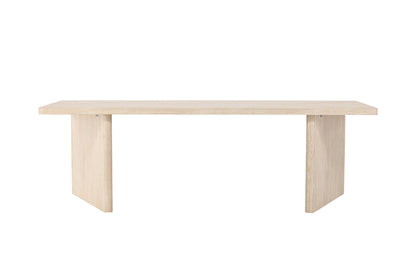 Skagen spisebord - 240 × 100 cm - beige - billede 1