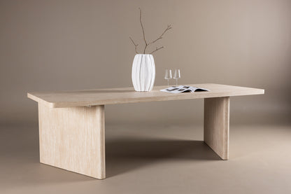 Skagen spisebord - 240 × 100 cm - beige - billede 13