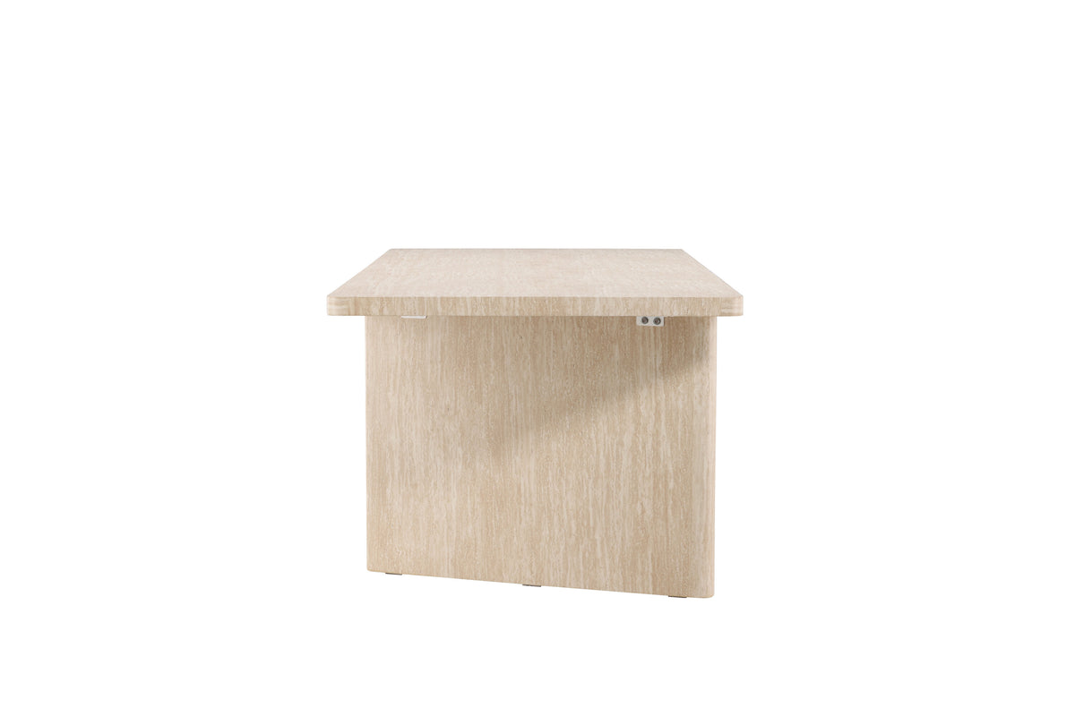 Skagen spisebord - 240 × 100 cm - beige - billede 4