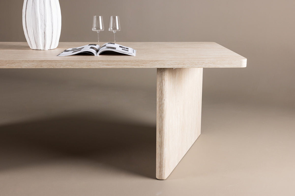 Skagen spisebord - 240 × 100 cm - beige - billede 14