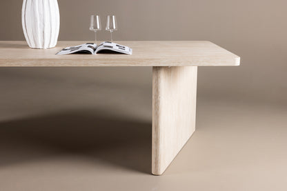 Skagen spisebord - 240 × 100 cm - beige - billede 14