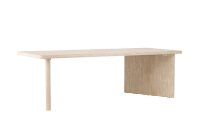 Skagen spisebord - 240 × 100 cm - beige - billede 6