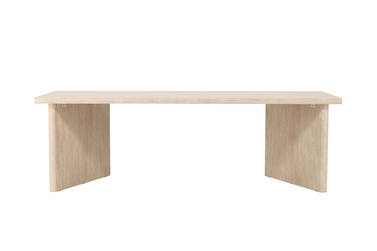 Skagen spisebord - 240 × 100 cm - beige - billede 7