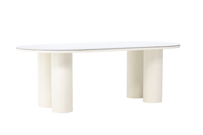 Havstenssund spisebord - 220 × 110 cm - hvid - billede 12