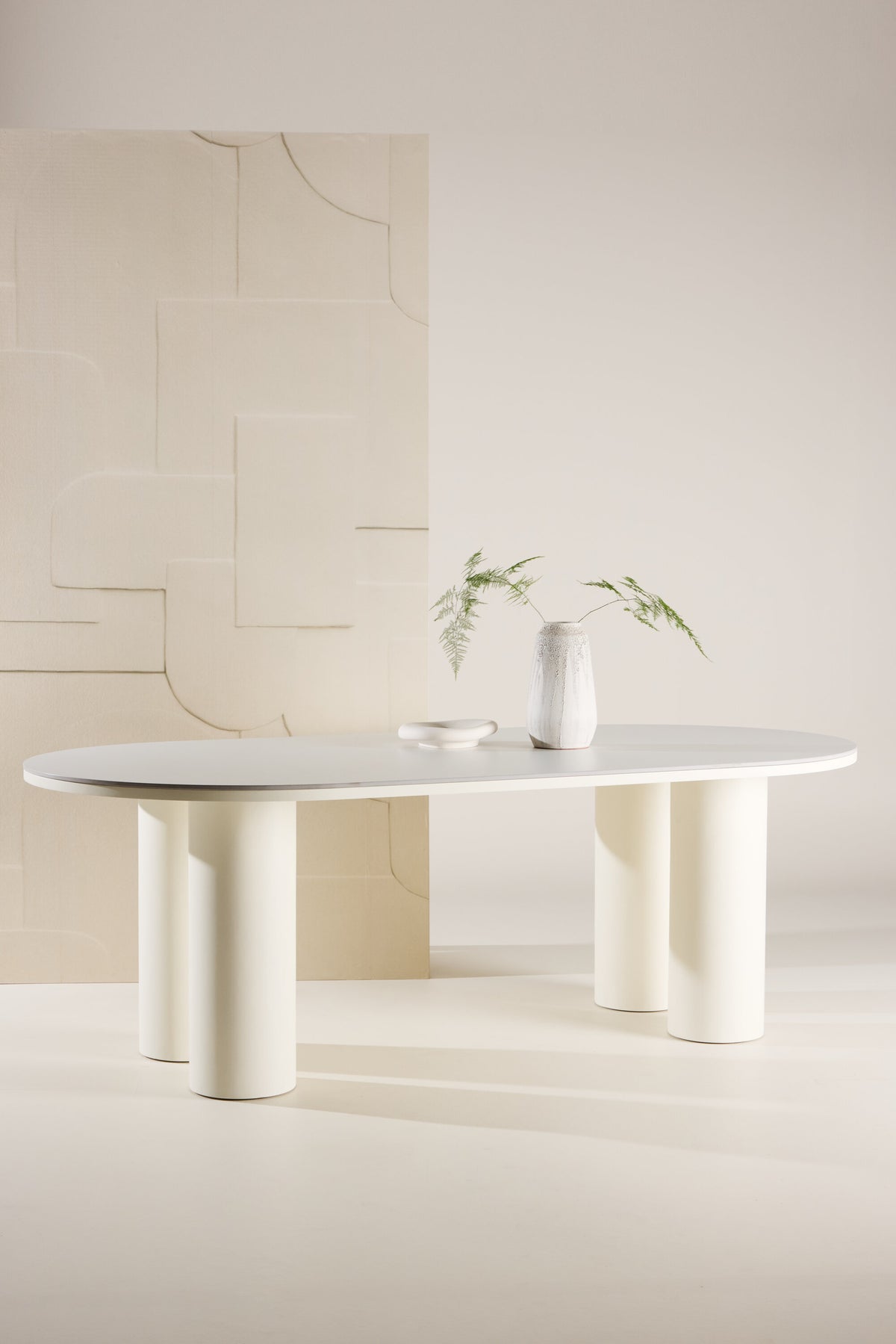 Havstenssund spisebord - 220 × 110 cm - hvid - billede 18