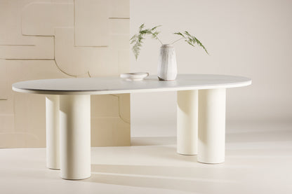 Havstenssund spisebord - 220 × 110 cm - hvid - billede 13