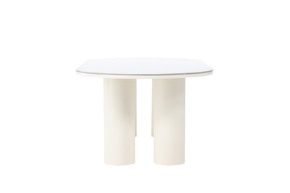 Havstenssund spisebord - 220 × 110 cm - hvid - billede 4