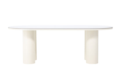 Havstenssund spisebord - 220 × 110 cm - hvid - billede 7