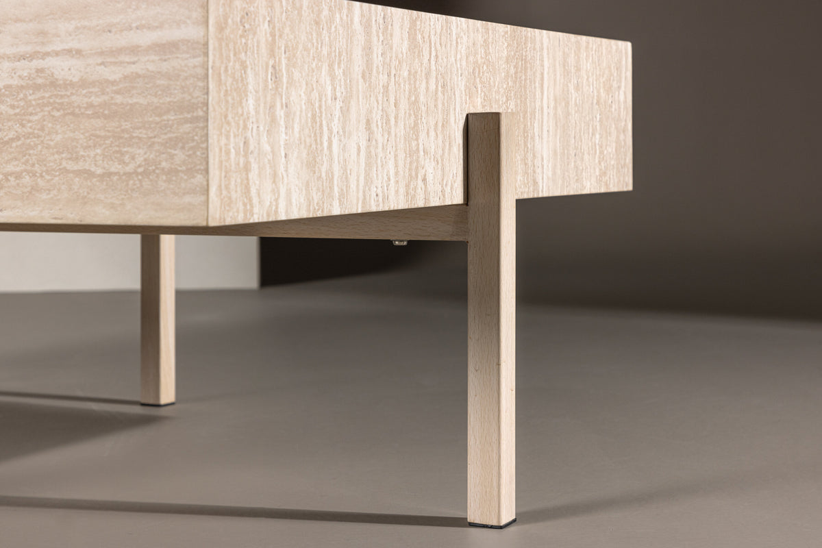 Vadholmen sofabord - 120 × 82 cm - hvidpigmenteret - billede 17