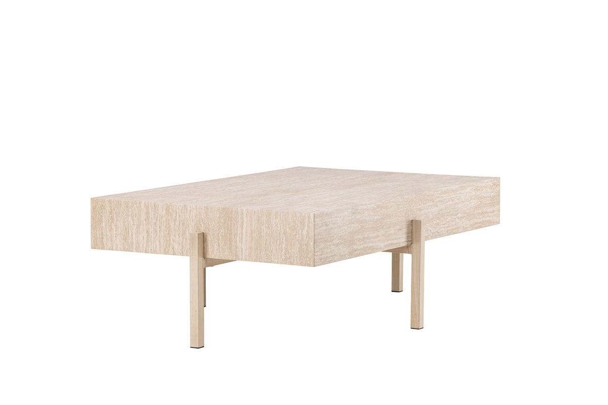 Vadholmen sofabord - 120 × 82 cm - hvidpigmenteret - billede 11