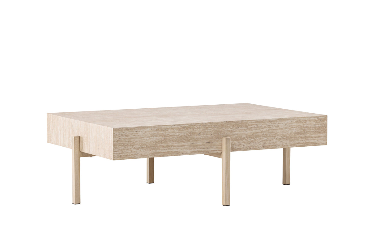 Vadholmen sofabord - 120 × 82 cm - hvidpigmenteret - billede 12