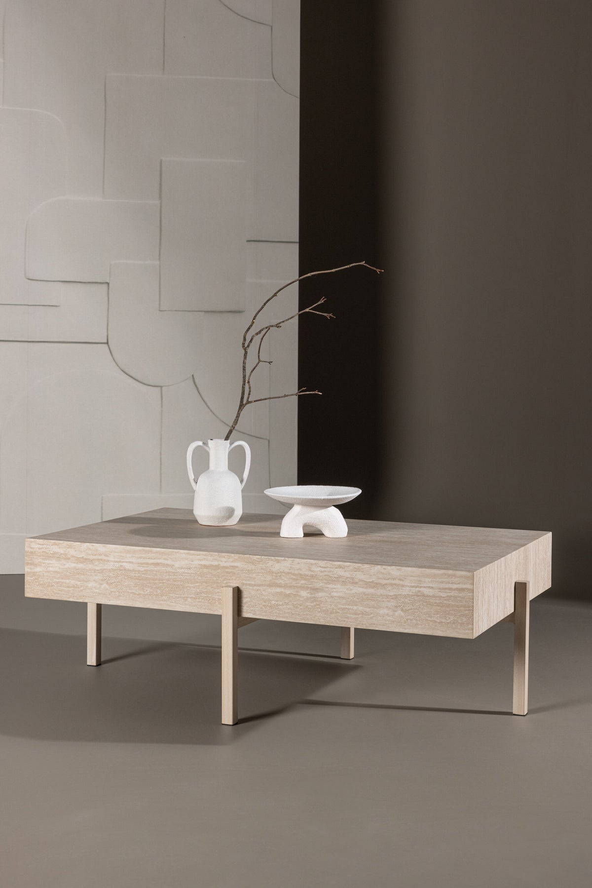 Vadholmen sofabord - 120 × 82 cm - hvidpigmenteret - billede 18