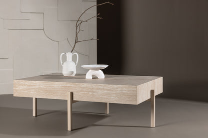 Vadholmen sofabord - 120 × 82 cm - hvidpigmenteret - billede 13