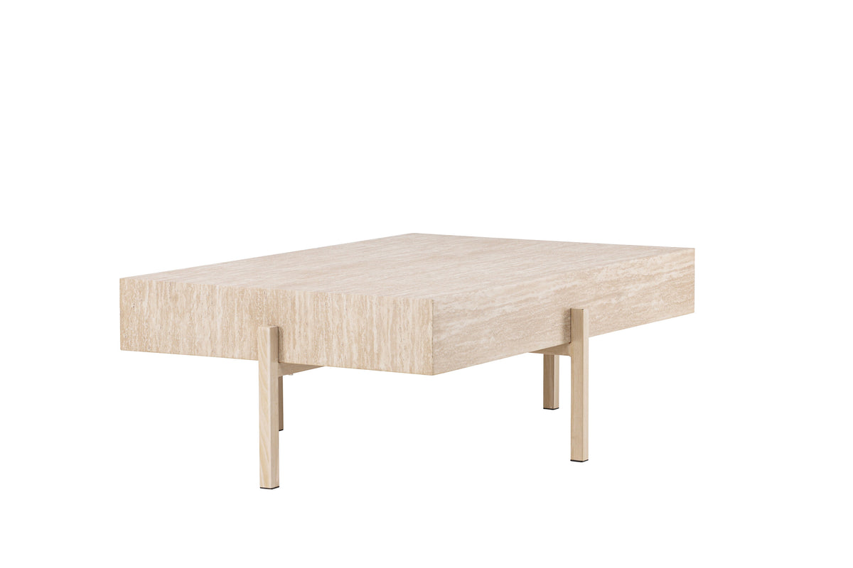 Vadholmen sofabord - 120 × 82 cm - hvidpigmenteret - billede 5