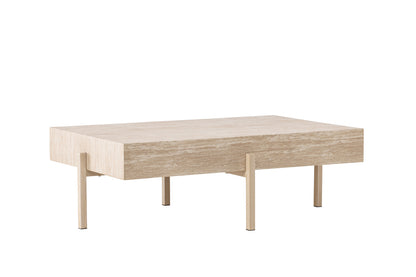 Vadholmen sofabord - 120 × 82 cm - hvidpigmenteret - billede 6