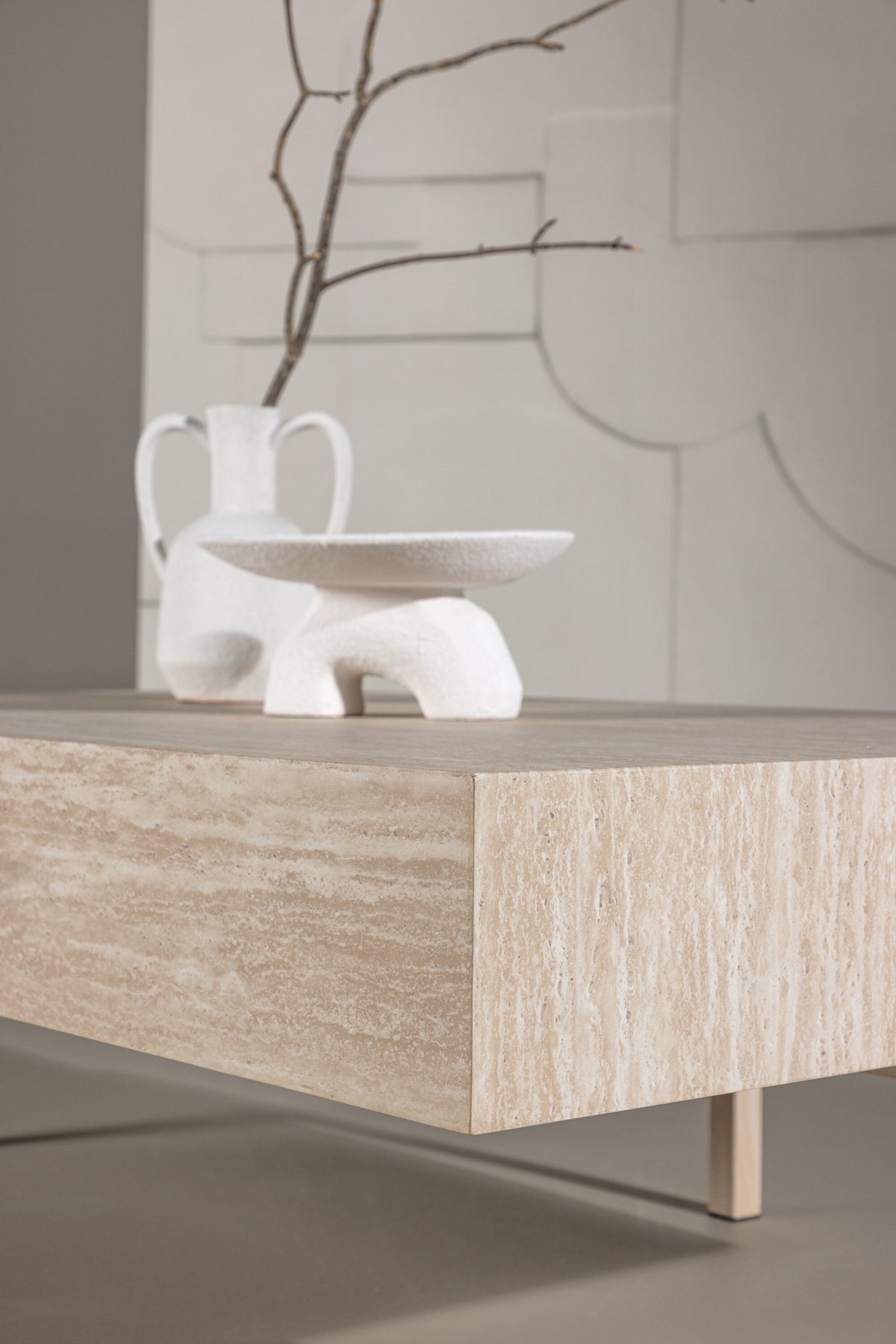 Vadholmen sofabord - 120 × 82 cm - hvidpigmenteret - billede 21