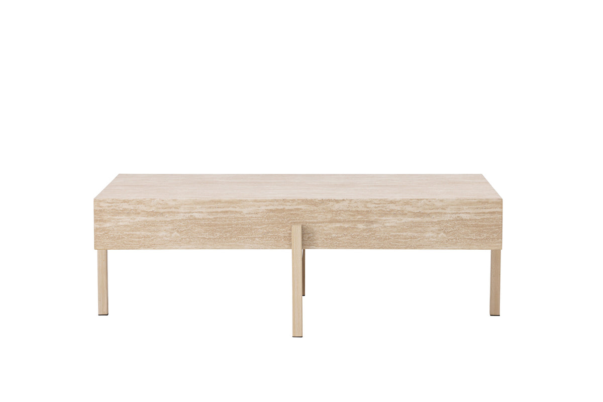 Vadholmen sofabord - 120 × 82 cm - hvidpigmenteret - billede 7