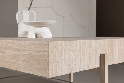 Vadholmen sofabord - 120 × 82 cm - hvidpigmenteret - billede 16