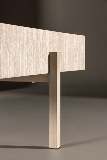 Vadholmen sofabord - 120 × 82 cm - hvidpigmenteret - billede 22