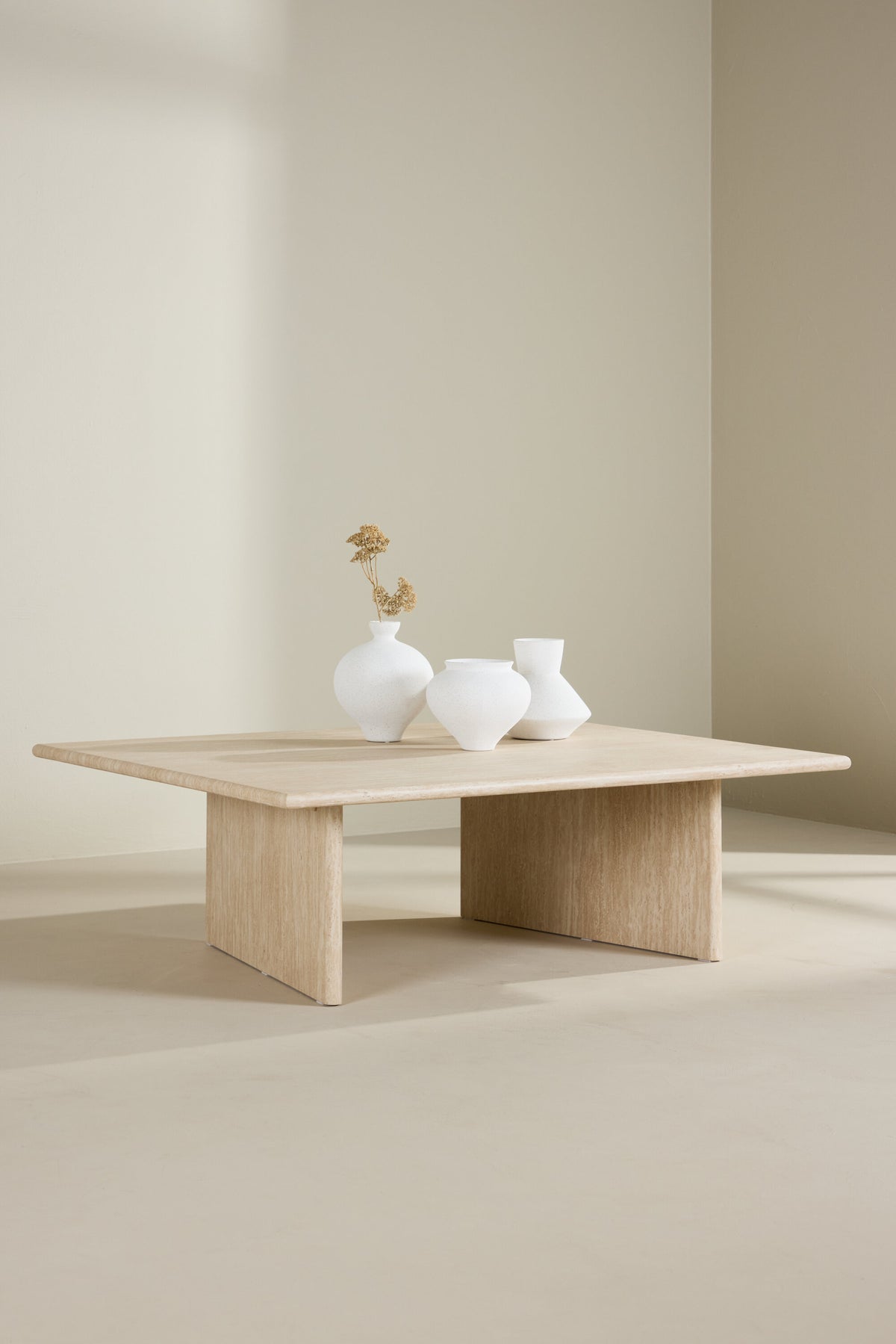 Skagen sofabord - 120 × 100 cm - beige - billede 17