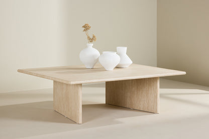 Skagen sofabord - 120 × 100 cm - beige - billede 13