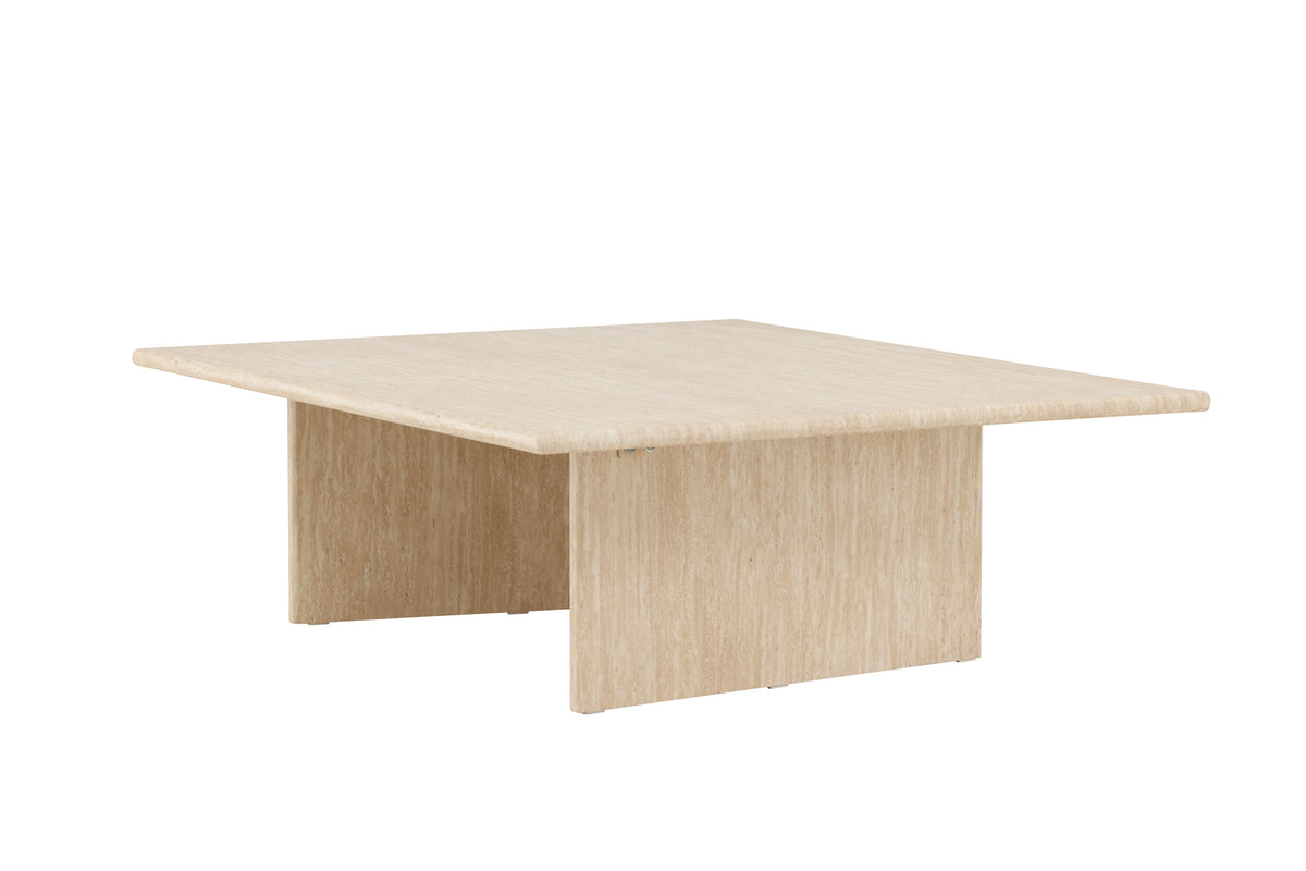 Skagen sofabord - 120 × 100 cm - beige - billede 3