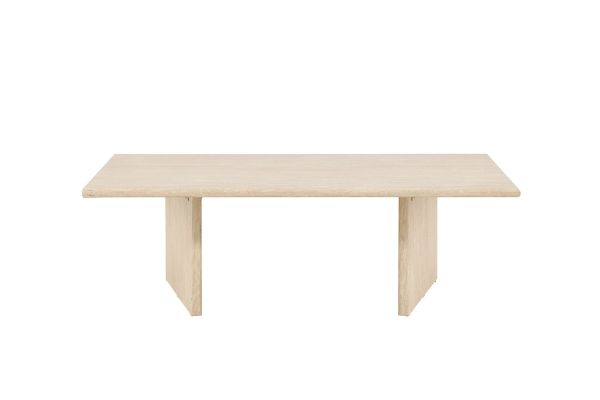 Skagen sofabord - 120 × 100 cm - beige - billede 7