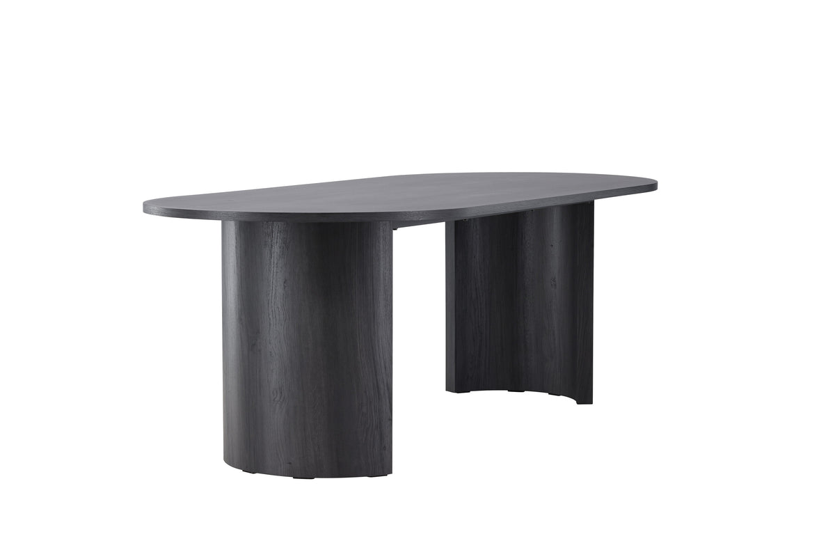 Grundsund spisebord - 220 × 100 cm - sort - billede 11