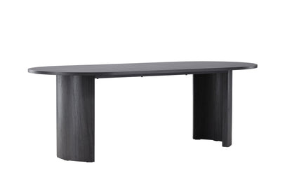 Grundsund spisebord - 220 × 100 cm - sort - billede 12