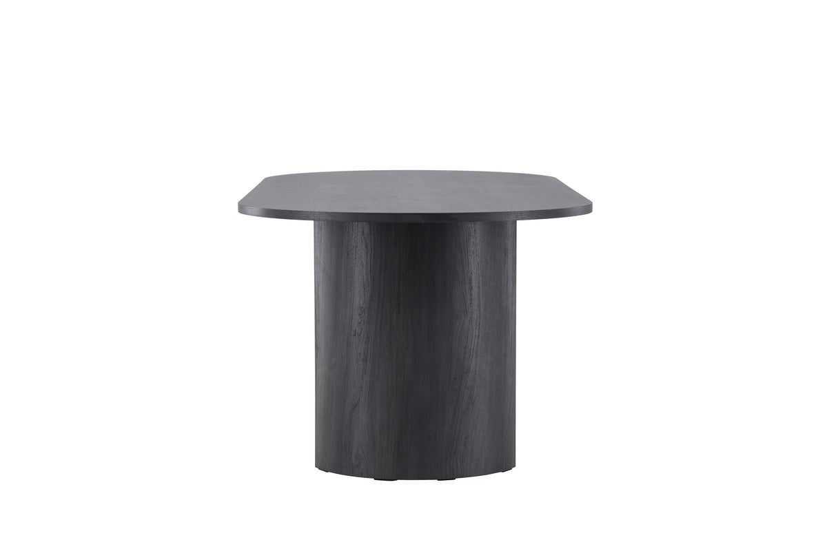 Grundsund spisebord - 220 × 100 cm - sort - billede 4