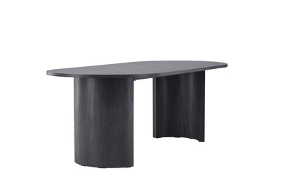 Grundsund spisebord - 220 × 100 cm - sort - billede 5